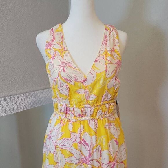 Japna Women's Tropical Floral Maxi Dres Size S - Picture 2 of 7